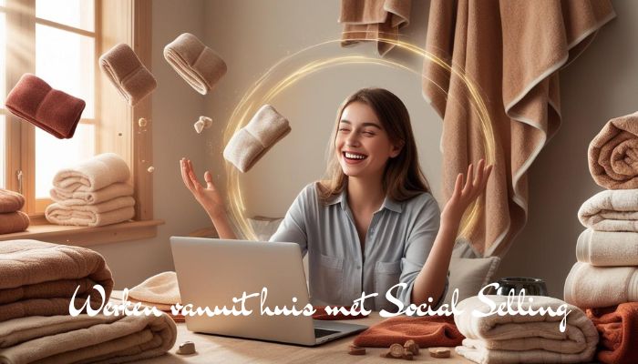 Werken vanuit huis met social selling